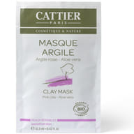 MASCHERA MONODOSE ARGILLA ROSA ALOE VERA BIO 12,5 ML