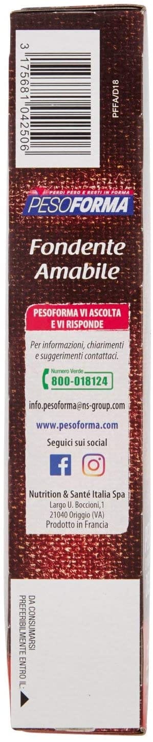 PESOFORMA BARRETTE DARK 12 X 31 G