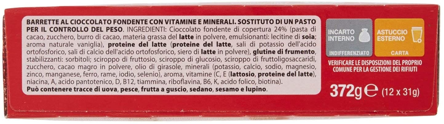 PESOFORMA BARRETTE DARK 12 X 31 G