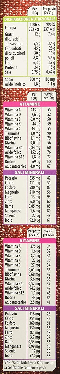 PESOFORMA BARRETTE DARK 12 X 31 G