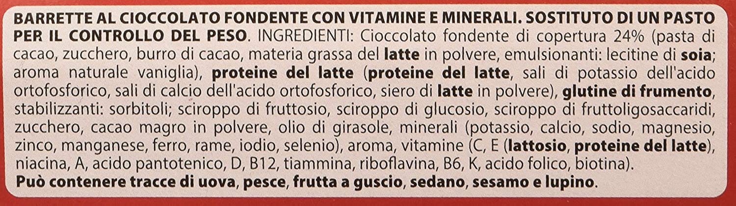 PESOFORMA BARRETTE DARK 12 X 31 G