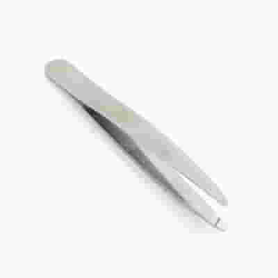 PINZETTA INOX OBLIQUA 1 PEZZO