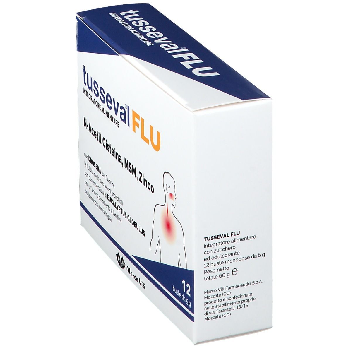 TUSSEVAL FLU 12 BUSTINE SOLUBILI