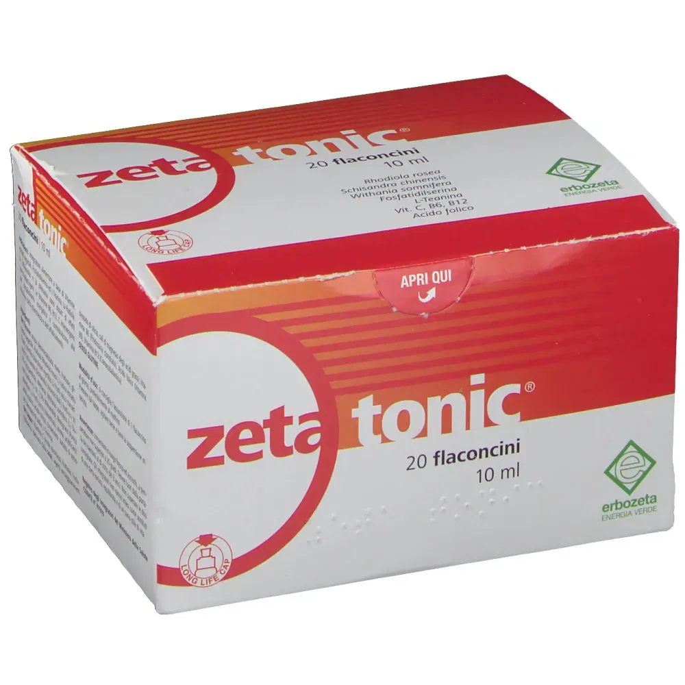 Integratore Zeta Tonic energia e memoria, 20 flaconcini