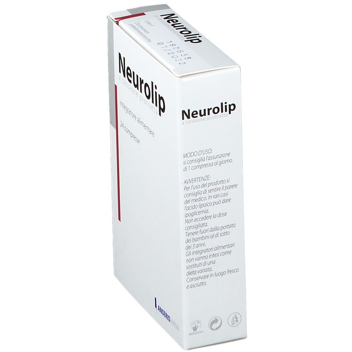 NEUROLIP 24 COMPRESSE