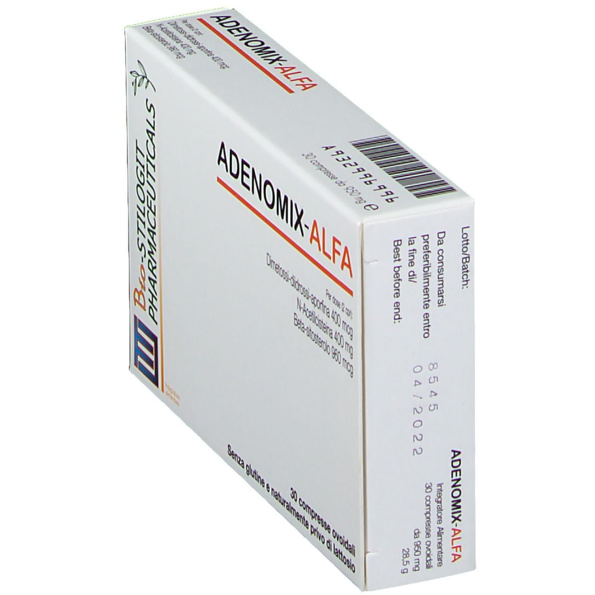 Integratore Adenomix Alfa per la prostata, 30 compresse