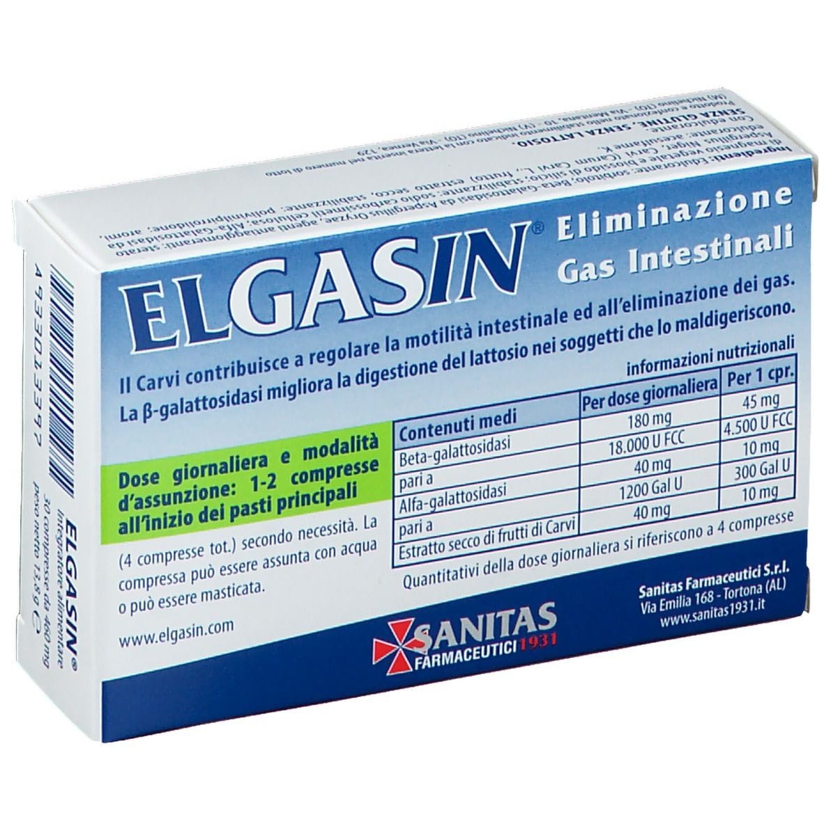 ELGASIN 30 COMPRESSE