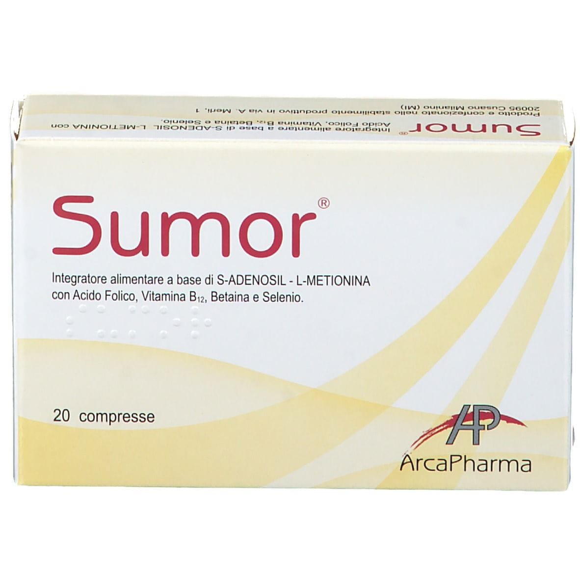 SUMOR 20 COMPRESSE