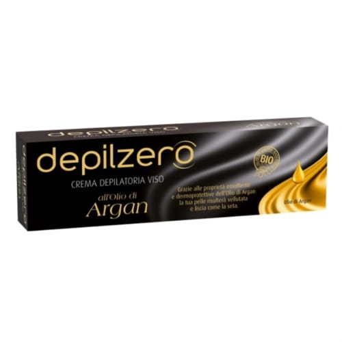 Crema depilatoria viso Depilzero all'olio di Argan 50ml