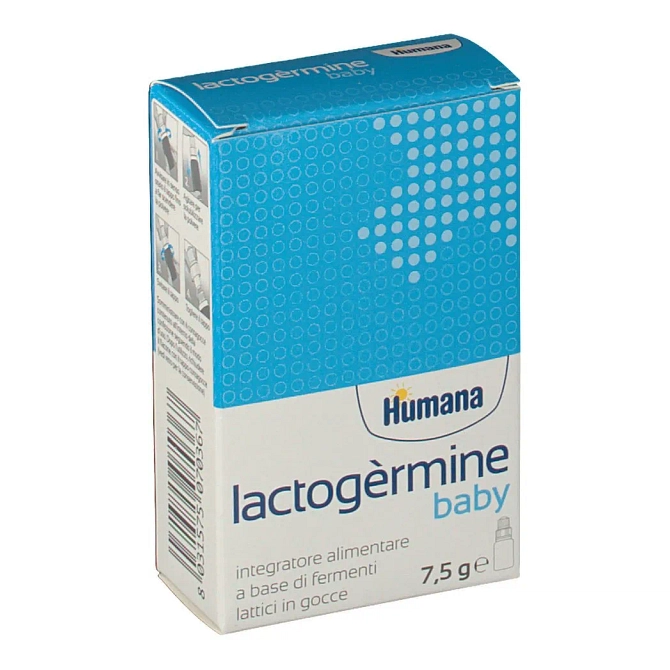 Lactogermine Baby Gocce Flacone Da 7,5 G Con Tappo Serbatoioe Contagocce