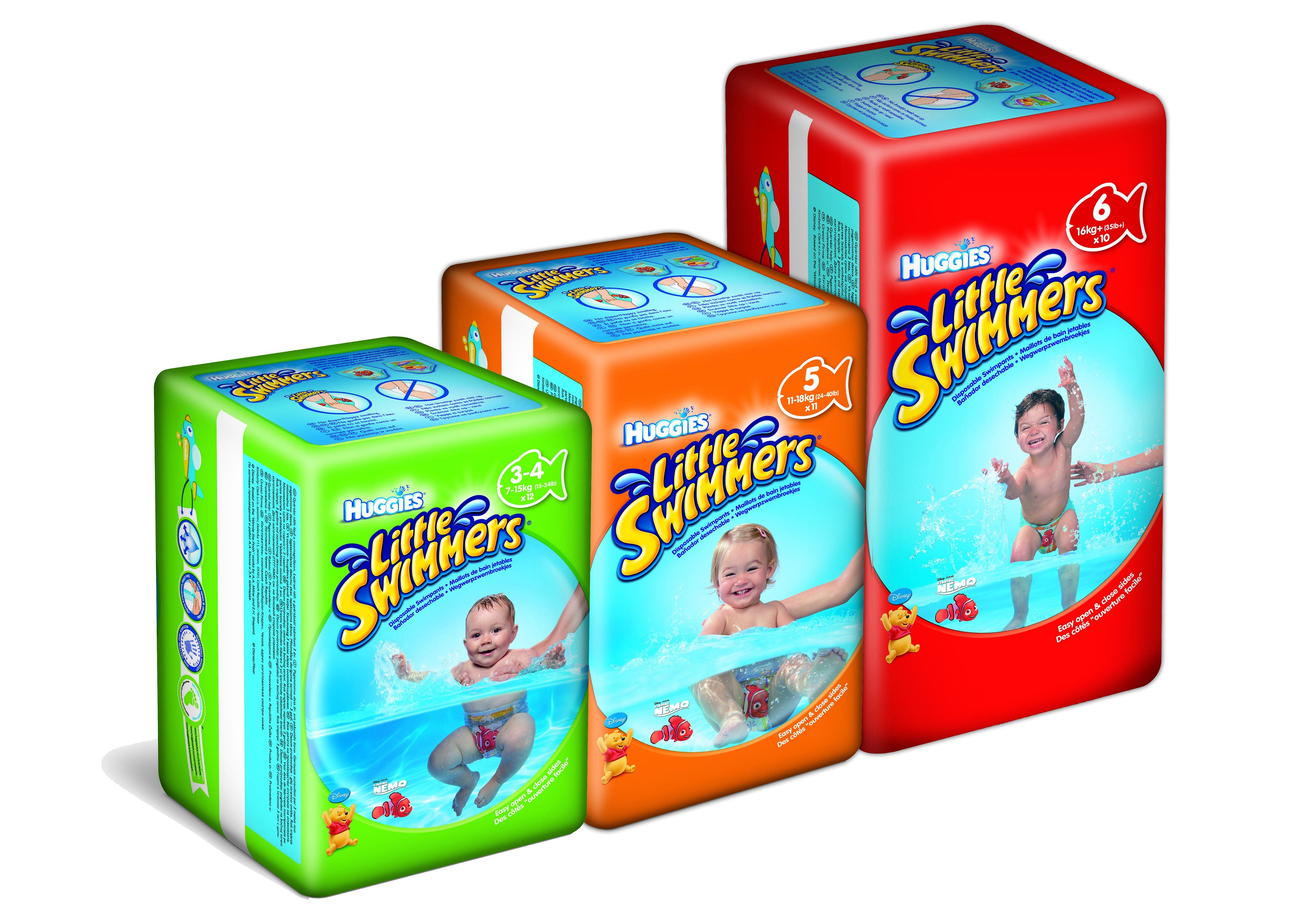 Little Swimmers Pannolini S 3 8 Kg