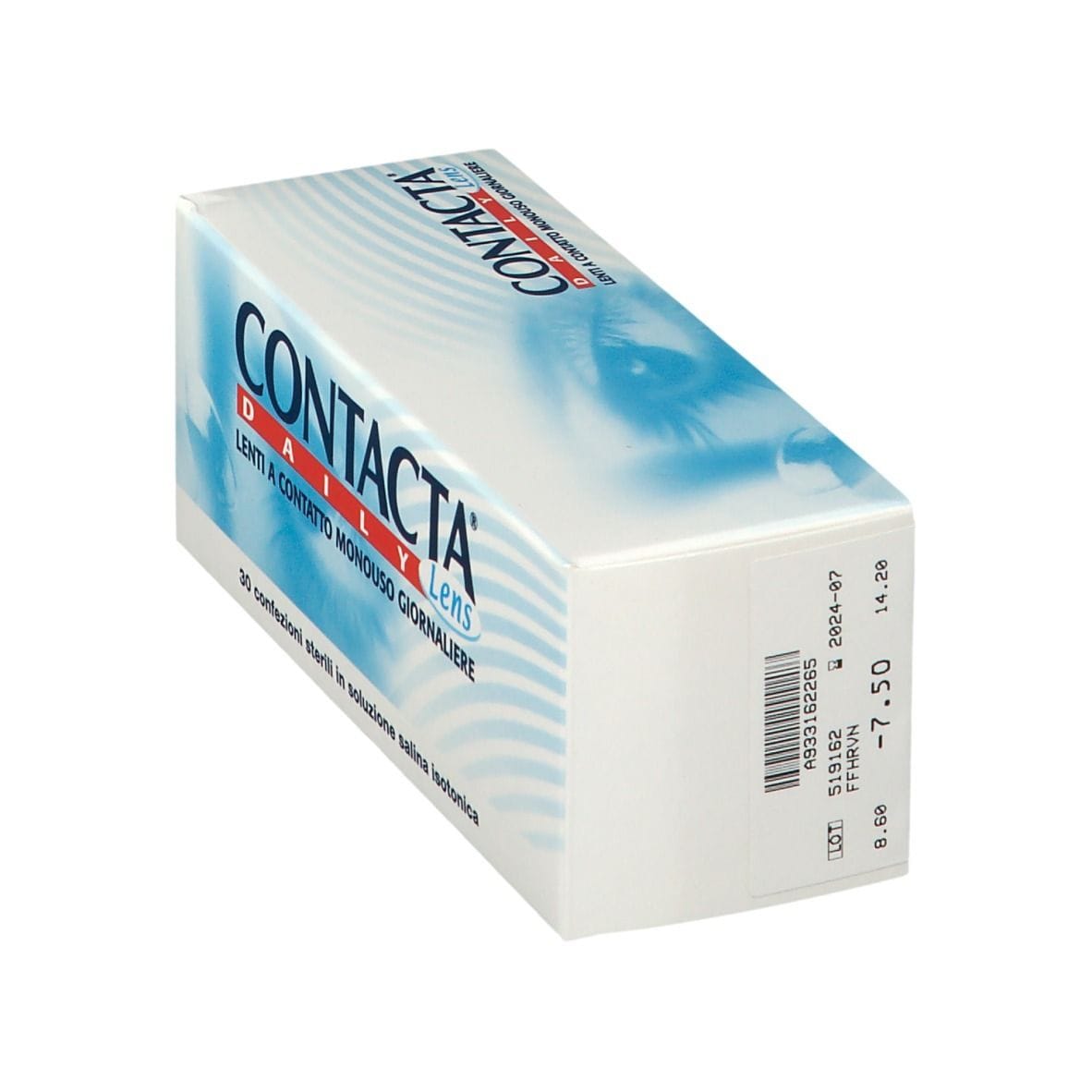 Lenti Monouso Giornaliere Contacta Daily Lens -7,50, 30 pz