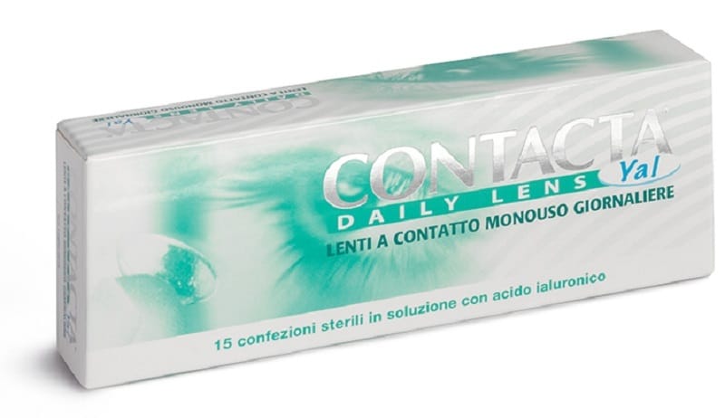 LENTE A CONTATTO MONOUSO GIORNALIERA CONTACTA DAILY LENS YAL 15 -0,50 15 PEZZI