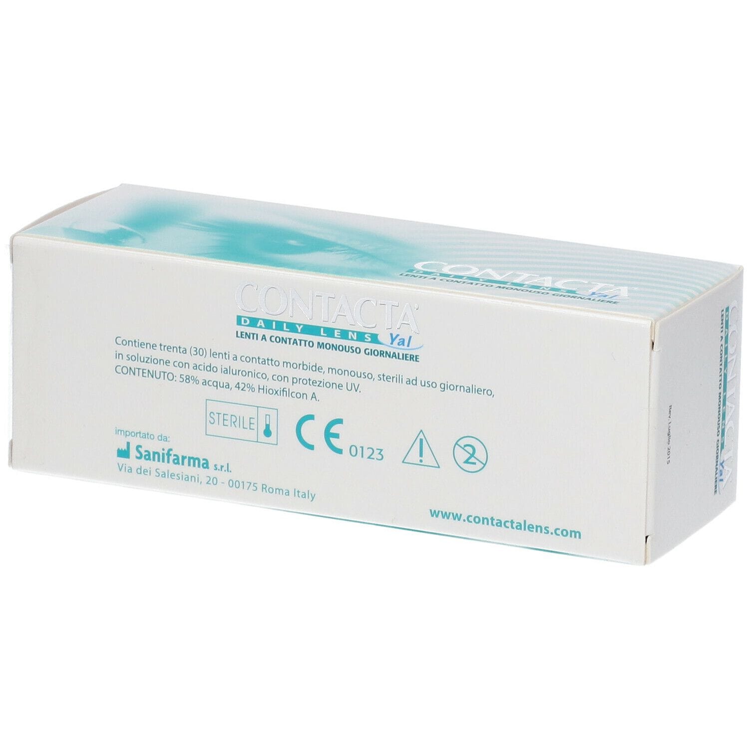 LENTE A CONTATTO MONOUSO GIORNALIERA CONTACTA DAILY LENS YAL 30 -8,00 30 PEZZI