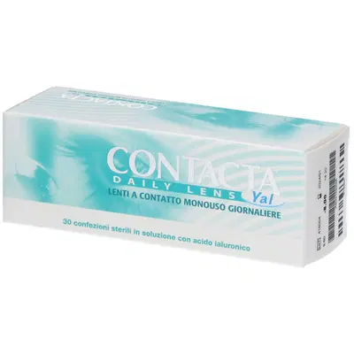 LENTE A CONTATTO MONOUSO GIORNALIERA CONTACTA DAILY LENS YAL 30 -8,00 30 PEZZI LENTE A CONTATTO MONOUSO GIORNALIERA CONTACTA DAILY LENS YAL 30 -8,00 30 PEZZI