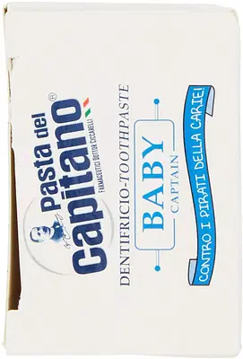 PASTA CAPITANO DENTIFRICIO BABY T FRU 75 ML PASTA CAPITANO DENTIFRICIO BABY T FRU 75 ML