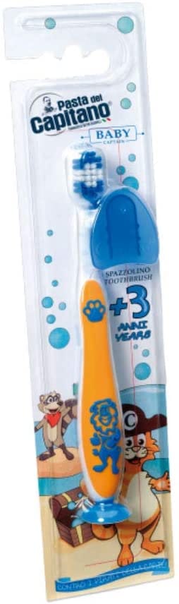 Spazzolino Pasta Capitano Baby per denti da latte +3 anni