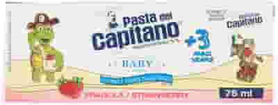 Dentifricio Pasta del Capitano Baby al Gusto Fragola, 75ml