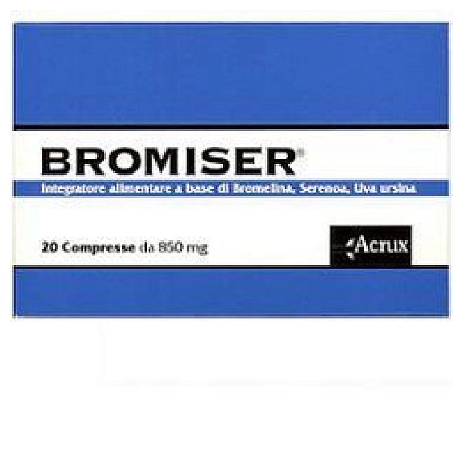 Bromiser 20 Compresse 850 Mg