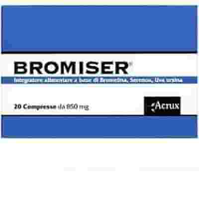 BROMISER 20 COMPRESSE 850 MG