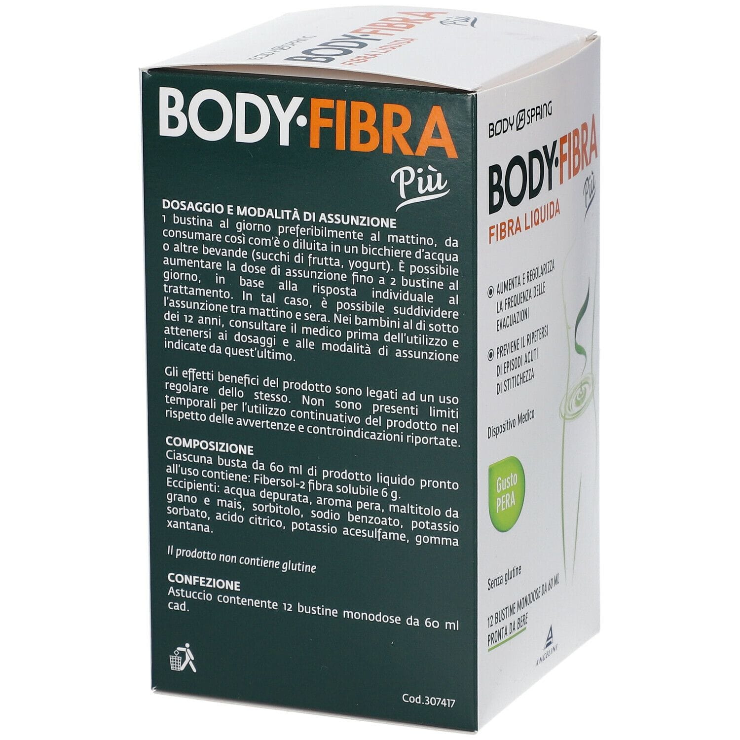 BODY SPRING BODY FIBRA PIU' PERA 12 BUSTINE