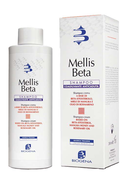 Shampoo Mellis Beta Anticaduta per capelli fragili, 200ml
