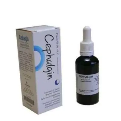 CEPHALGIN SOLUZIONE IDROALCOLICA 50 ML CEPHALGIN SOLUZIONE IDROALCOLICA 50 ML