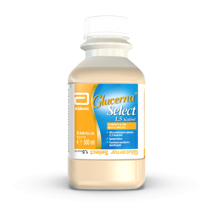 GLUCERNA SELECT 1,5 KCAL VANIGLIA BOTTIGLIA RTH 500 ML