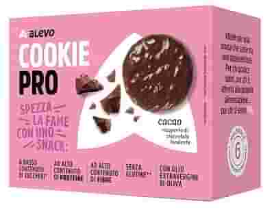 ALEVO' COOKIE PRO SNACK CACAO RICOPERTO DI CIOCCOLATO FONDENTE 11 MONODOSI 150 G