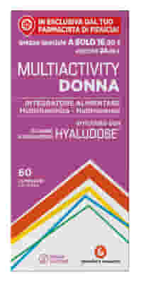 Integratore Multiactivity Donna con Hyaludose, 60 compresse