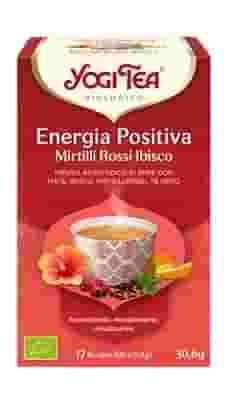 YOGI TEA ENERGIA POSITIVA MIRTILLI ROSSI & IBISCO BIO 17 FILTRI 30,6 G