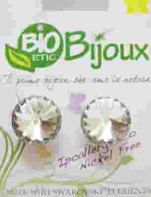Orecchino Rivolo Crystal 10mm con Cristalli Swarovski