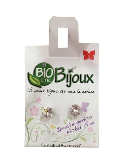 Orecchino Xirius Crystal Bioetic Bijoux 5,3mm ipoallergenico
