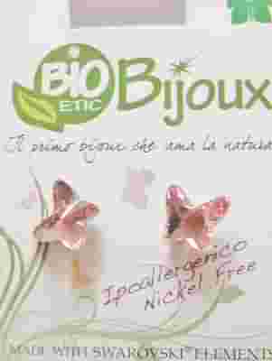 ORECCHINO BAT 8MM LT ROSE