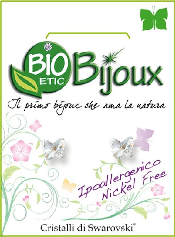 Orecchino Farfalla 5 Mm Crystal-image