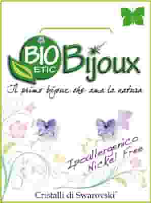 Orecchino farfalla Bioetic Bijoux Provence Lavander 5mm