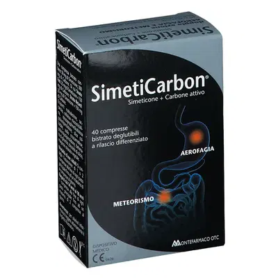 SIMETICARBON 40 COMPRESSE SIMETICARBON 40 COMPRESSE