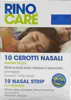 CEROTTI NASALI RINOCARE RESPIRO FACILE IPOALLERGENICI 10 PEZZI