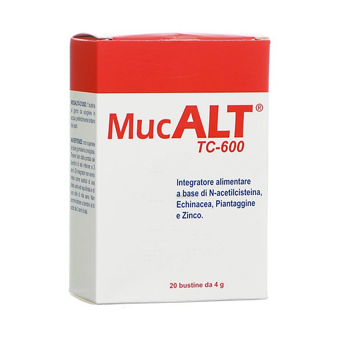 Mucalt Tc 600 20 Buste 4 G