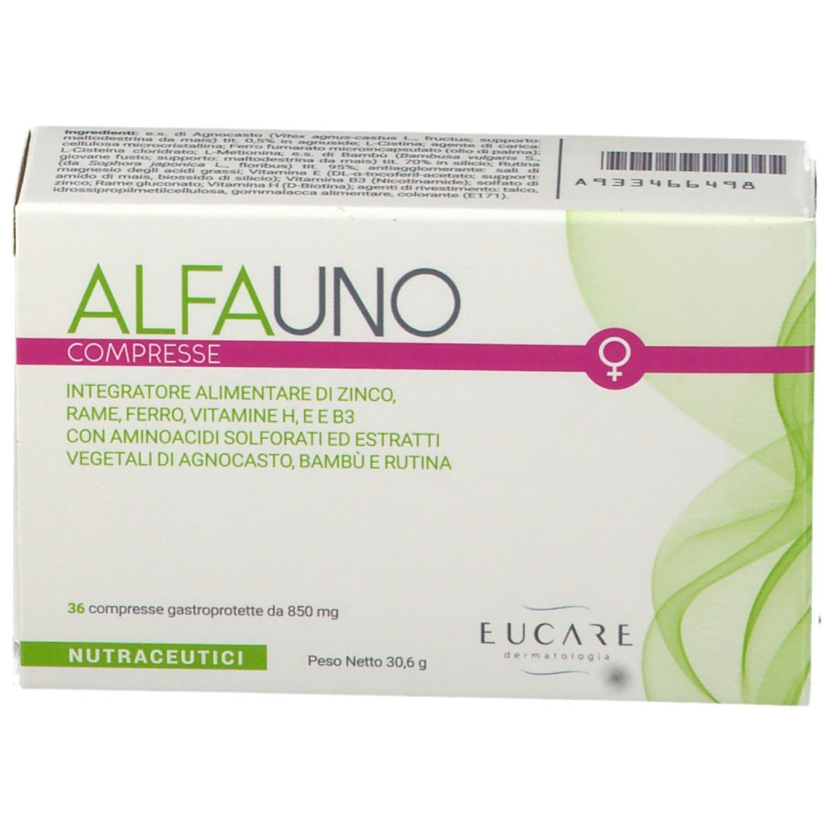 ALFAUNO 36 COMPRESSE