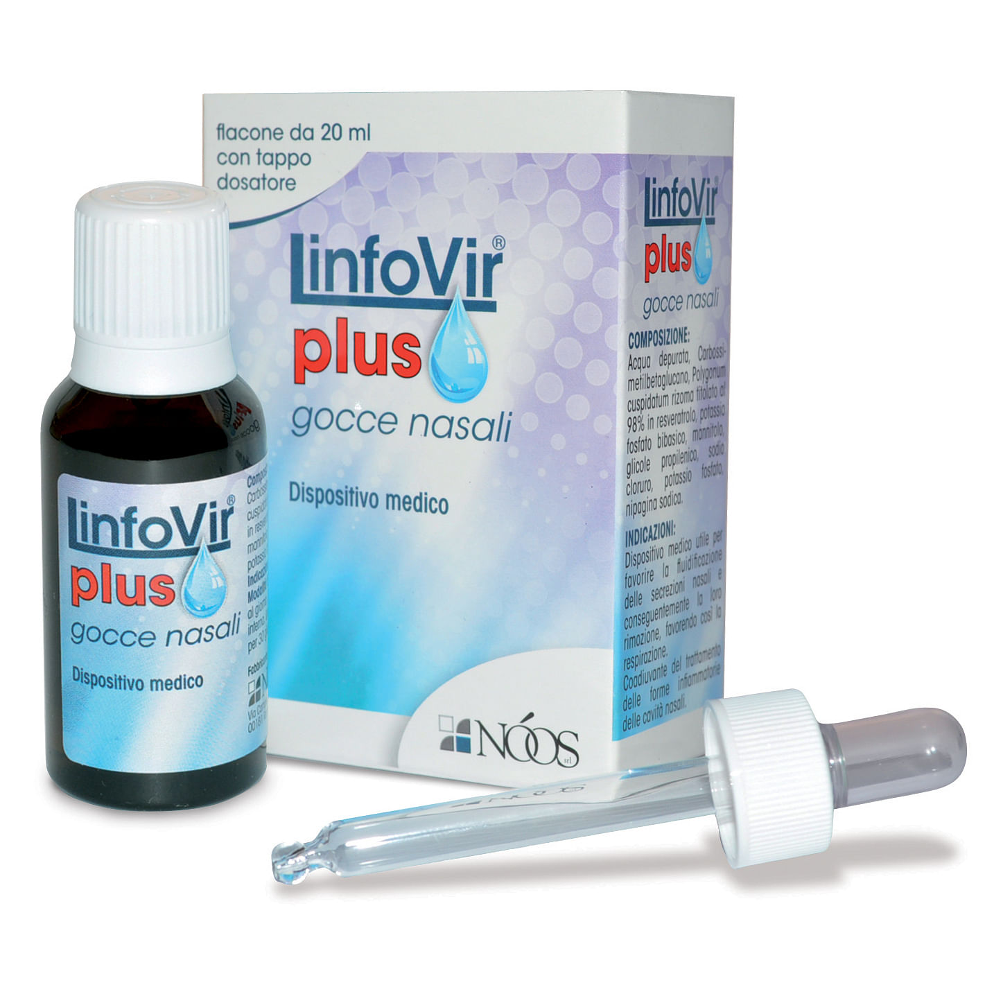 Linfovir Plus Gocce Nasali 20 Ml