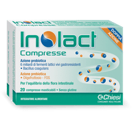 INOLACT 20 COMPRESSE MASTICABILI