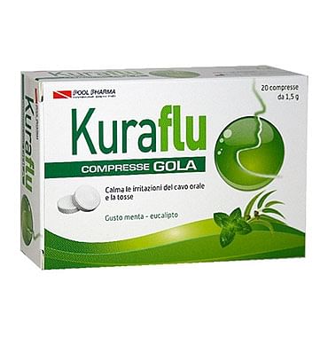 Kuraflu Gola Eucalipto 20 Compresse 1,5 G