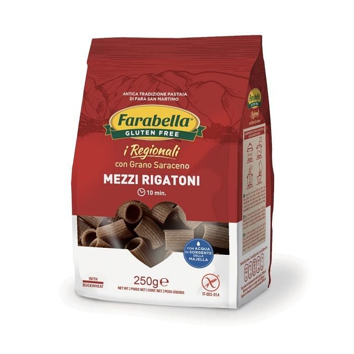 Farabella Mezzi Rigatoni Al Grano Saraceno 250 G