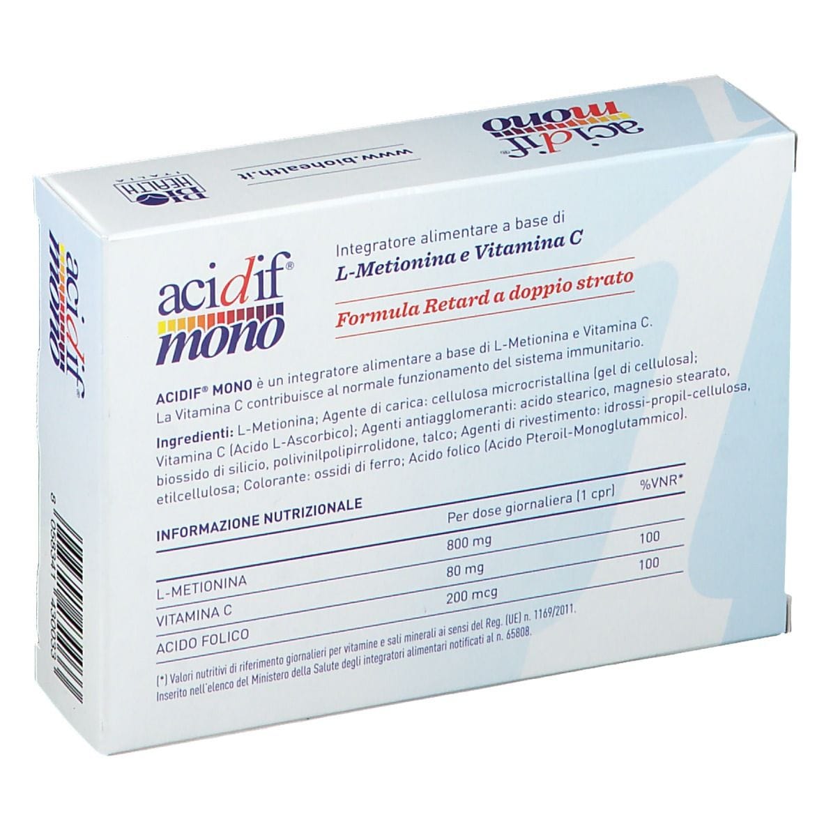 ACIDIF MONO 30 COMPRESSE