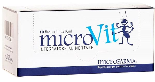 Microvit 10 Flaconcini Da 10 Ml