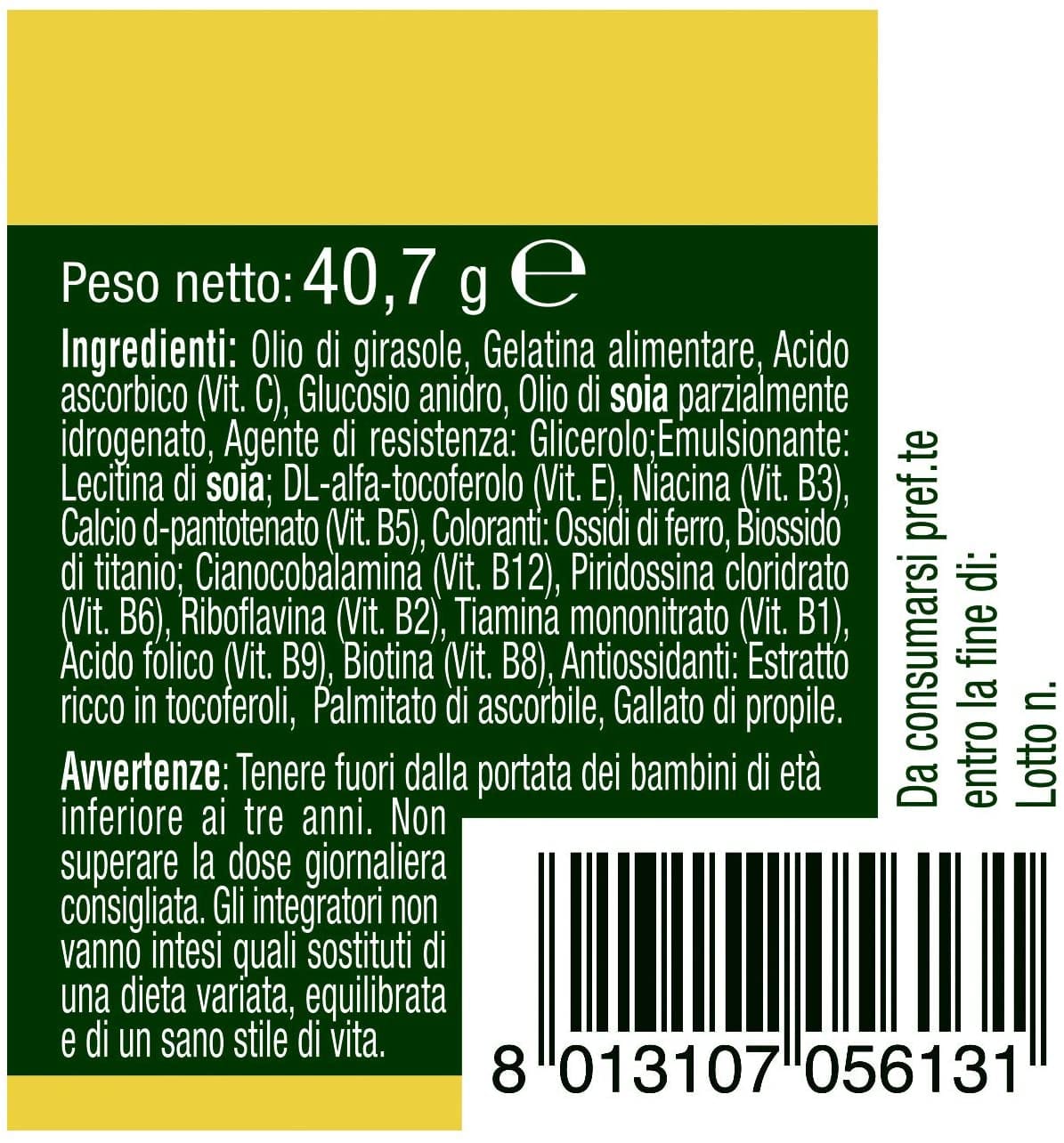 NATUROLI VITAMINA B COMPLEX 70 SOFTGEL