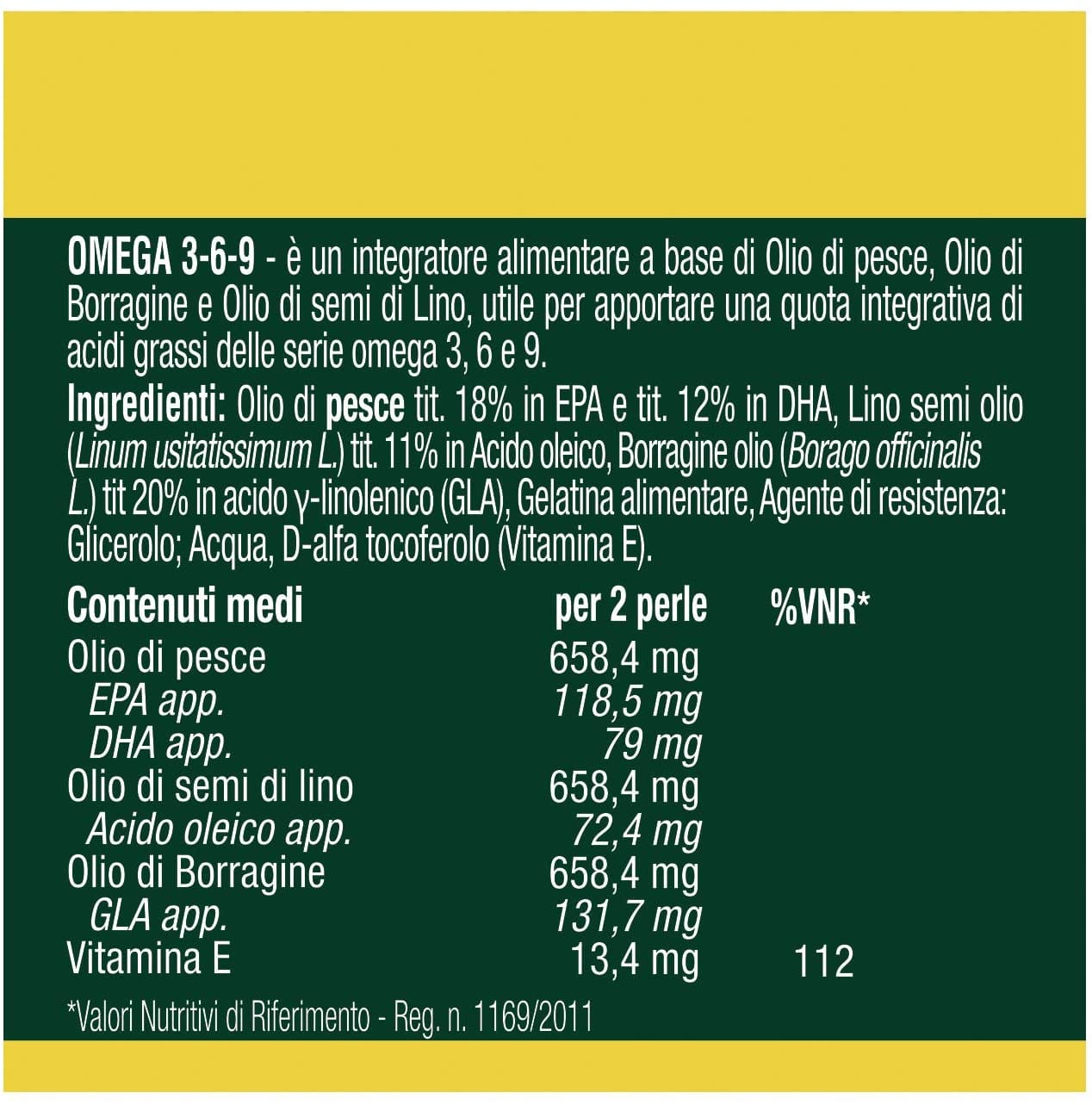 NATUROLI OMEGA 3-6-9 50 SOFTGEL