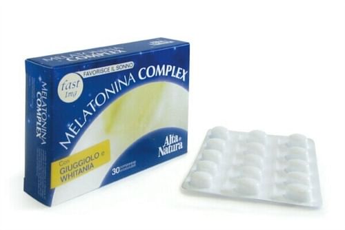 Melatonina Complex Fast 30 Compresse 500 Mg