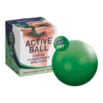 Tecniwork Active Ball Soft Pallina anti-stress ed esercizi per la mano 1 pezzo 